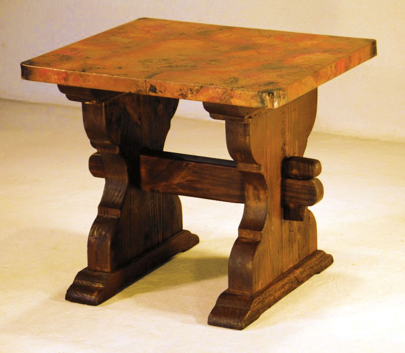 Trestle End Table Base Mr Vallarta's