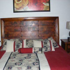 copper headboard