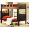 Chocolate Bunk Bed classical style