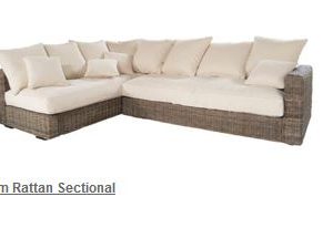 Rattan Sectional