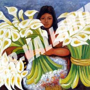 Native women with lillies