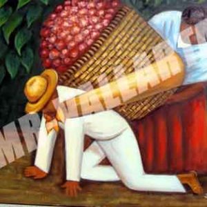 Diego Rivera styled Oil