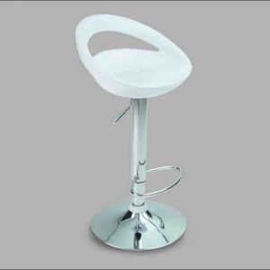 CHROME METAL BASE, ABS SEAT