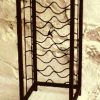 Pedestal Wine Rack w/ tile top