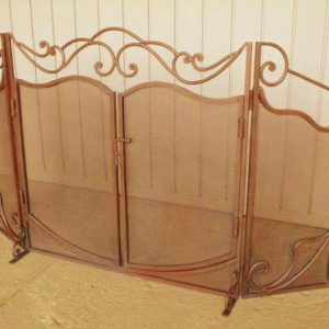 New Orleans Fireplace Screen