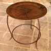 Appalachian Round Tray Accent Table