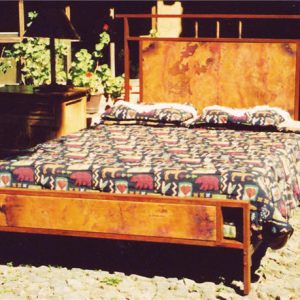 Mission Copper Bed w/ Copper Panels