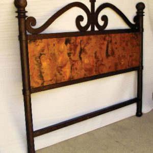 Matzatlan Head Board with Copper Panel