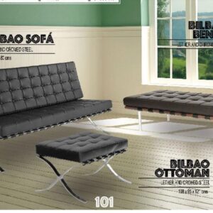Bilbao Bench, sofa and chair