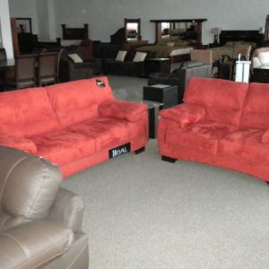 Boal Suede pomegranate
