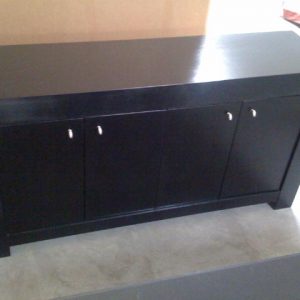 Buffet TV stand chocolate