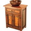 Deer Valley Sink Cabinet w/ Copper (Vessel Sink Optional)