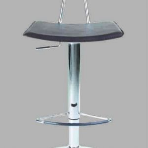 CHROME METAL BASE, SEAT/BACKREST COVERED IN PU