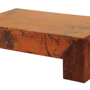 Tucson Coffee Table w/ 10″ Copper Top
