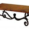 Forged Fountain Coffee Table Base