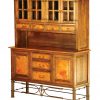 2-Door/3-Drawer Console w/ Pablo Base & Copper w/Hutch