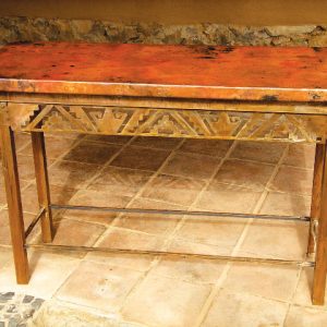 Petroglyph Console Table Base