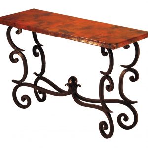 Forged Fountain Console Table Base