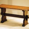 Trestle Console Table Base