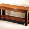 Western Console w/ Copper & Diamond Headed Nail Pattern