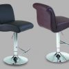 CHROME METAL BASE, SEAT LINED IN PU