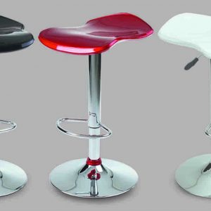 CHROME METAL BASE, ABS SEAT