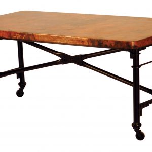 Factory Dining Table Base w/ Wheels