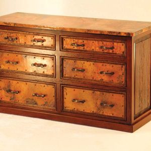 6 drawer Low Boy Dresser