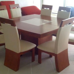8 person elegant dining table
