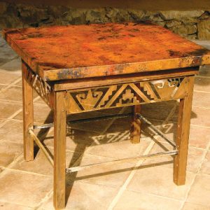 Petroglyph End Table Base