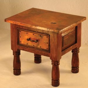 Copper and Wood furniture