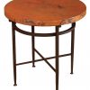 Round Sencillo End Table Base