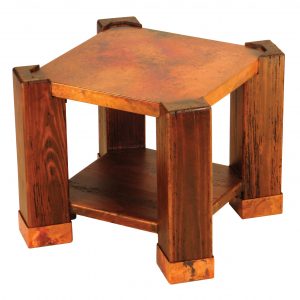 Phoenix End Table w/ Copper