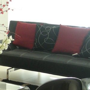 Leather Sofa Bed Macchina