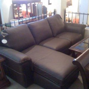 Leather Sectional Ocean