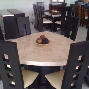 Marble 6 person table Malibu