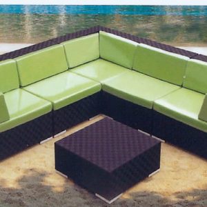 Rattan Sectional