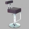 CHROME METAL, PU COVERED SEAT