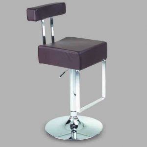 CHROME METAL, PU COVERED SEAT