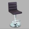 CHROME METAL BASE, SEAT LINED IN PU