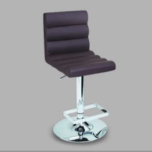 CHROME METAL BASE, SEAT LINED IN PU