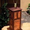 Mission Copper Table Lamp