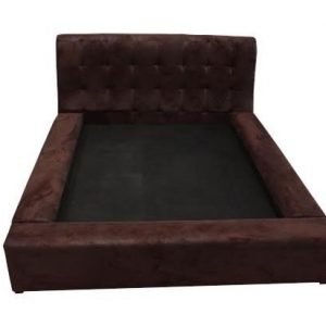 upholstered headboard and bed base