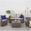 California Rattan double set