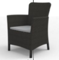 Rattan sofa chair