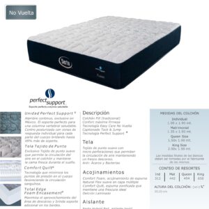 Serta Fusion comfort fit perfect sleeper Mattress 10 yr warranty