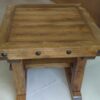 hacienda style end table