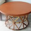 Round Equipal coffee table