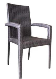 Rattan chiars with arm rests