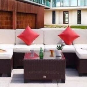 Rattan sofa Sectional Sherry